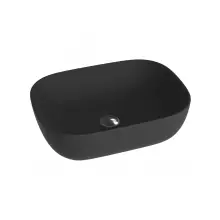 Umywalka nablatowa 46x32,5 cm - Lavita Costa Black